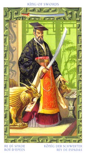 Таро Путешествие на Восток (Journey to the Orient Tarot) - Страница 2 49_Minor_Swords_King2