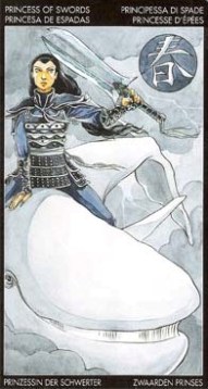 Таро Манга (Manga Tarot). Галерея и описание карт. 47_Minor_Swords_Knight1