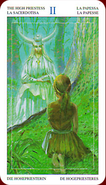 Таро Мир Духов (Tarot of the Spirit World) 02_Major_Priestess