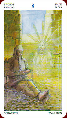 Таро Мир Духов (Tarot of the Spirit World) 43_Minor_Swords_08