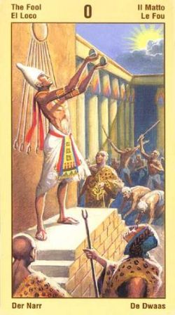 Таро Вечности Фараона Рамзеса - (Ramses: Tarot of Eternity). Галерея и значение карт 00_Major_Fool