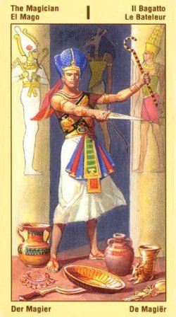 Таро Вечности Фараона Рамзеса - (Ramses: Tarot of Eternity). Галерея и значение карт 01_Major_Magician