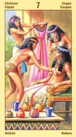 Таро Вечности Фараона Рамзеса - (Ramses: Tarot of Eternity). Галерея и значение карт 56_Minor_Cups_07