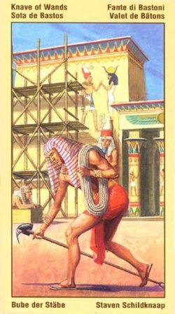 Таро Вечности Фараона Рамзеса - (Ramses: Tarot of Eternity). Галерея и значение карт 74_Minor_Wands_Page